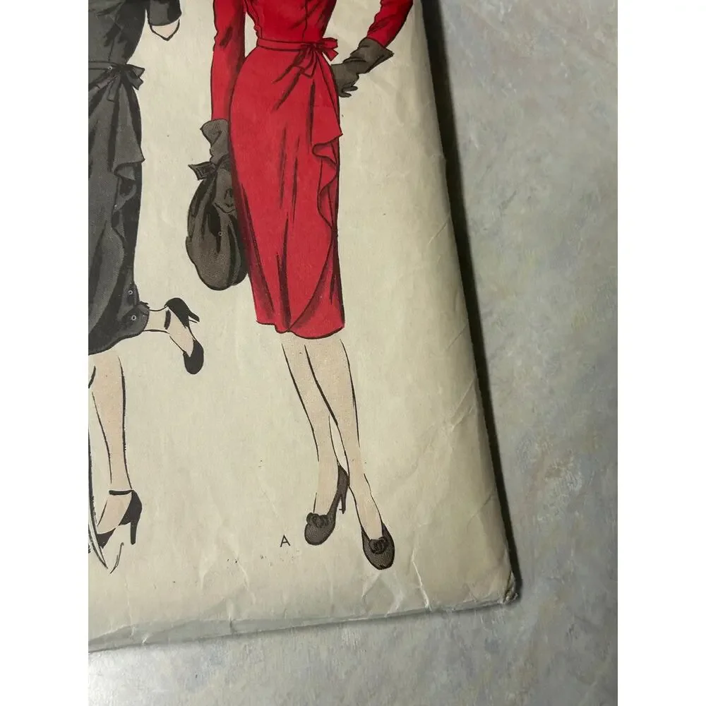 Vintage 40's-50's Vogue Pattern #9853 